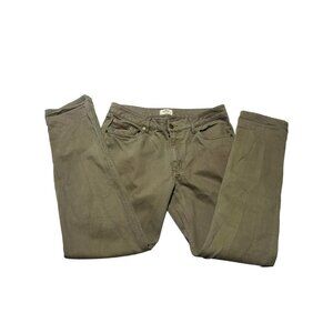 Marine Layer Men's Olive-Toned Chinos